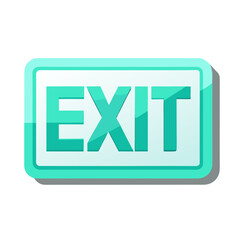 emergency exit sign