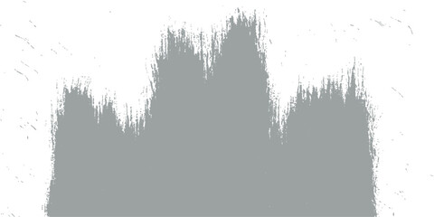 Abstract grunge vector background with frame and nature elements