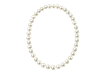 Obraz premium Elegant pearl necklace jewelry styling fashion accessory