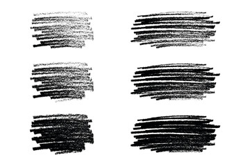 Set of brush paint stroke texture swatch Hand painted background Ink scribble dab clipart Paint smudge for tags and stamps design