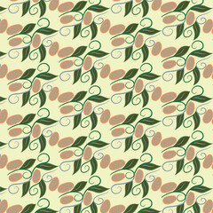 seamless floral pattern design and Floral arrangement