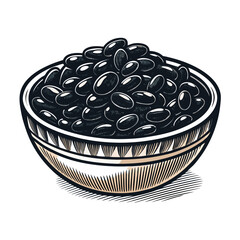 Showcasing Create Bold Stroke Beans Bowl Dynamic High-Quality Stock Image