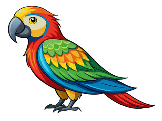 Fototapeta premium blue and yellow macaw