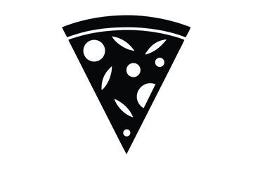 pizza slice vector icon