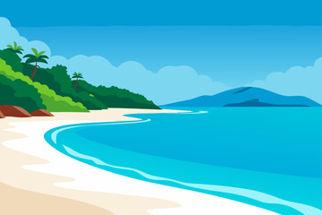 Fototapeta premium tropical beach in thailand