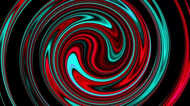 "Futuristic Neon Glowing Spiral Border, Seamless Colorful Light Swirl Animation, Abstract Laser Loop 4K VJ Background, Club Stage, Music Video, Party and Festival Event Design"