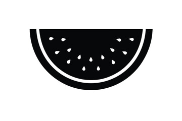 watermelon vector icon