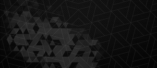 A captivating abstract digital art that evokes a sense of modern sophistication. The composition is dominated by geometric patterns that form a seamless design.