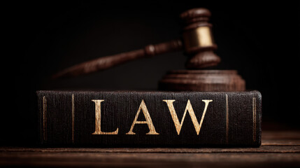 Law Book and Judge&rsquo;s Gavel on Wooden Desk &ndash; Legal Concept