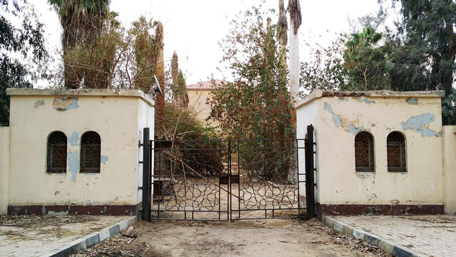 abandoned oriental palace