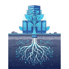 network_infrastructure_tree_icon
