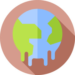 Global Warming Icon
