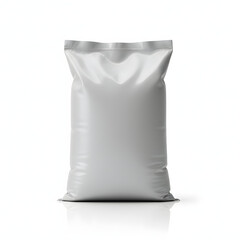 white plastic bag isolated, Plastic Bag Mockup, 25 kg Bag Mockup, Sand bag or white plastic canvas sack for rice or agriculture product, Bag Mockup	
