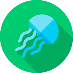 Jellyfish Sea Icon