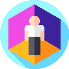 Metaverse Blockchain Icon