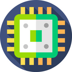 AI Microchip Icon