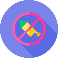 No Fireworks Icon
