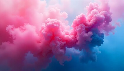 pink clouds in the sky