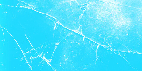 White and blue embrace on the blue grunge surface, view of the beautiful blue rustic grunge texture, Abstract artistic blue grunge texture background with distressed rough surface.