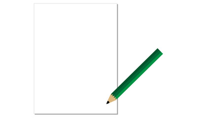 フレーム【用紙と鉛筆】