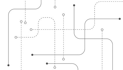 Abstract background with technology circuit board texture. Modern electronic motherboard texture. Creative idea for internet technology. Tech concept for header, web banner, website, presentation.