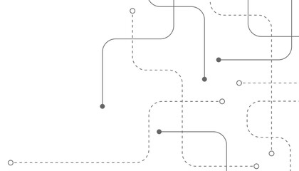 Abstract background with technology circuit board texture. Modern electronic motherboard texture. Creative idea for internet technology. Tech concept for header, web banner, website, presentation.