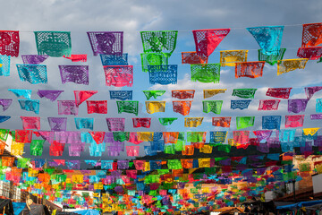 Fototapeta premium papel picado