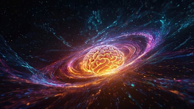 Brain's Cosmic Symphony Exploring the Universe Within