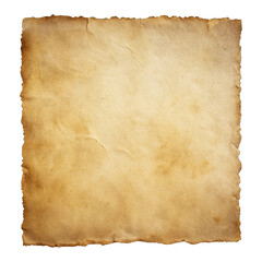 old paper with burnt edges