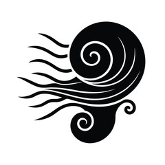 Breath Wind Swirl Icon