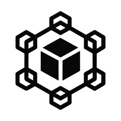 Blockchain Chain Icon