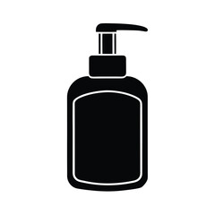 Body Lotion Pump Icon Vector