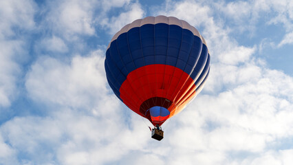 Balloons or balloons at sunset