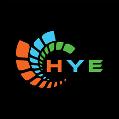 HYE letter design. HYE letter technology logo design. HYE Monogram logo design for an entrepreneur and business.