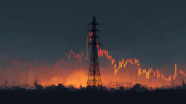 Energizing Finance: Candlestick and Pylon Synergy