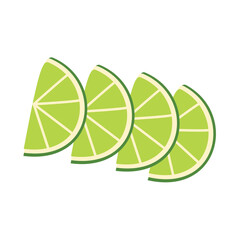 Lime Fruit Slice for Summer Drink