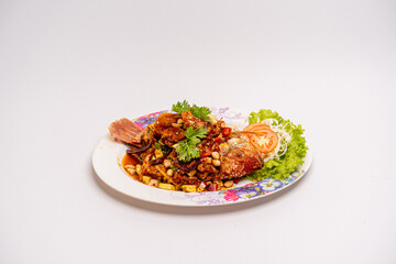 fried pork with rice