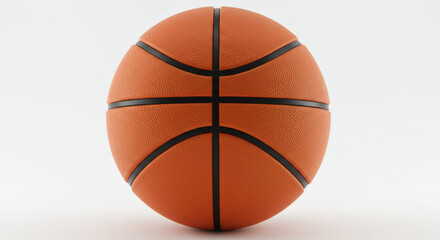 basketball ball isolated on white