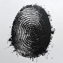 Abstract fingerprint design