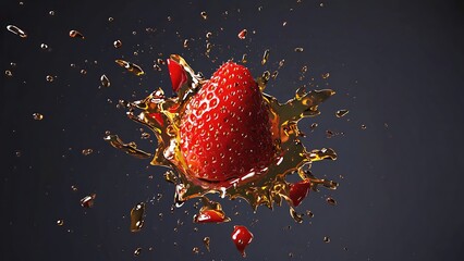 Strawberry splash