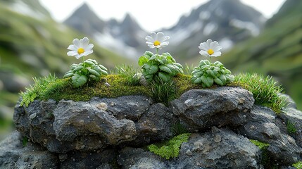 Harmony of Nature and Technology with Sustainable Seed Planting Blending Digital Innovation and Green Future Concept