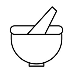 mortar line icon