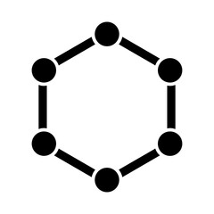 Molecular glyph icon