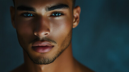 A Cinematic Studio Portrait of a Handsome man 