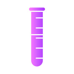 test tube gradient icon