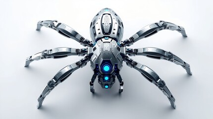 a robot spider or mech with a futuristic design