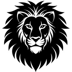 Obraz premium lion head vector