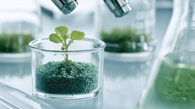 Visualization of microbial decomposition: Scientific carbon emission reduction for degradable materials