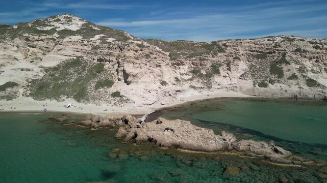 Camel plaża - Wyspa Kos - Grecja - piękne plaża i niesamowite widoki z drona