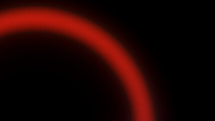 Abstract red glow curve swirl motion on dark backdrop for digital design